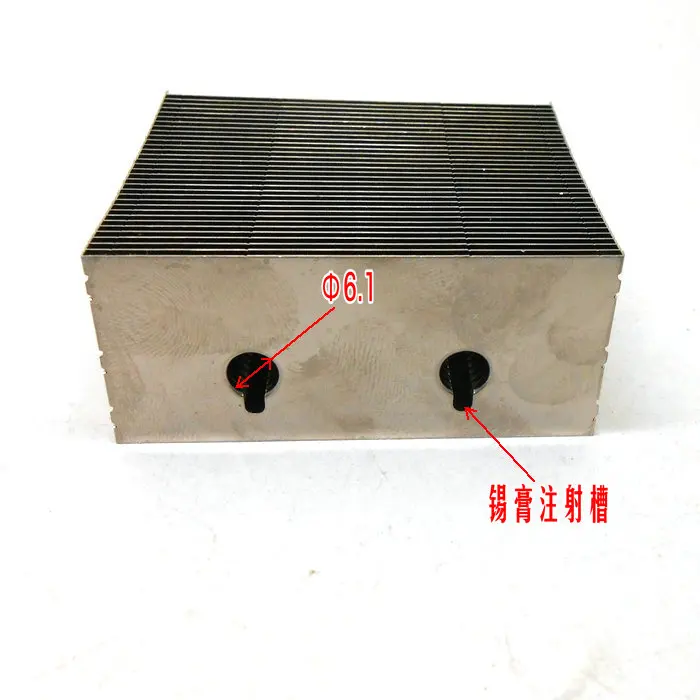 Быстрая доставка бесплатная алюминиевые радиаторы тепловые трубки плавники с