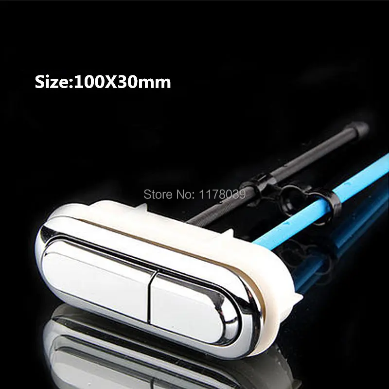 Прямоугольная двойная кнопка для туалета АБС-пластик крышка резервуара воды J17373