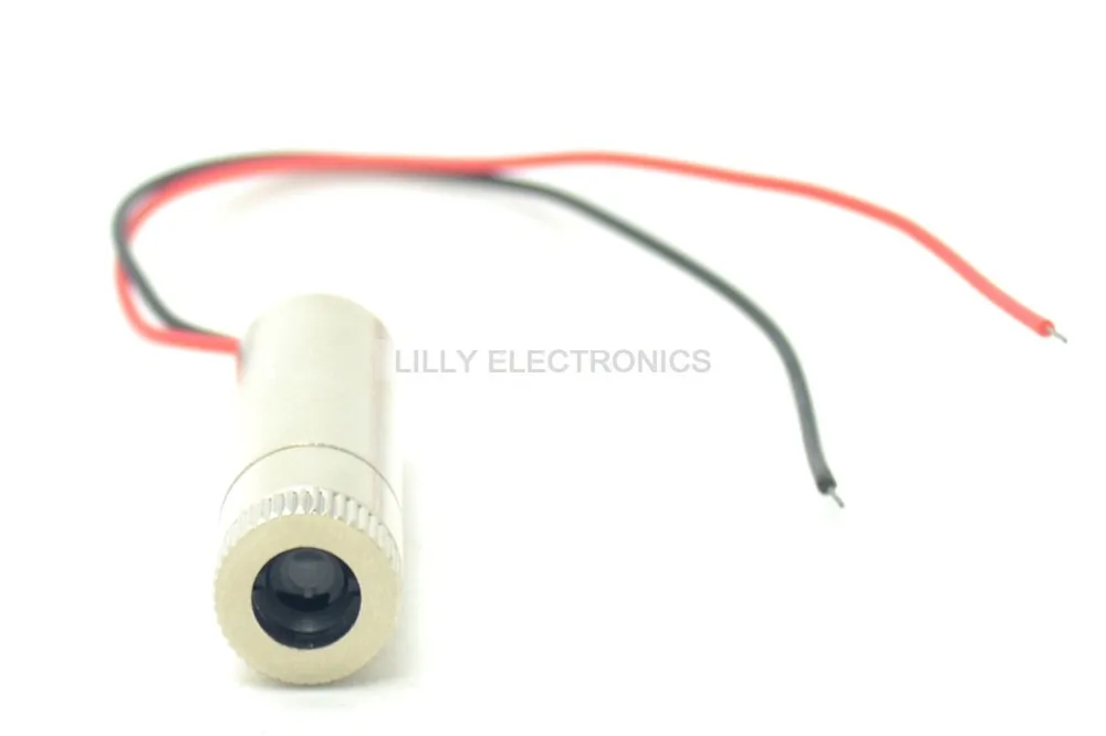 ИК 100 нм мВт Фокусируемый инфракрасный точечный диодный лазерный модуль DC 12*40 мм