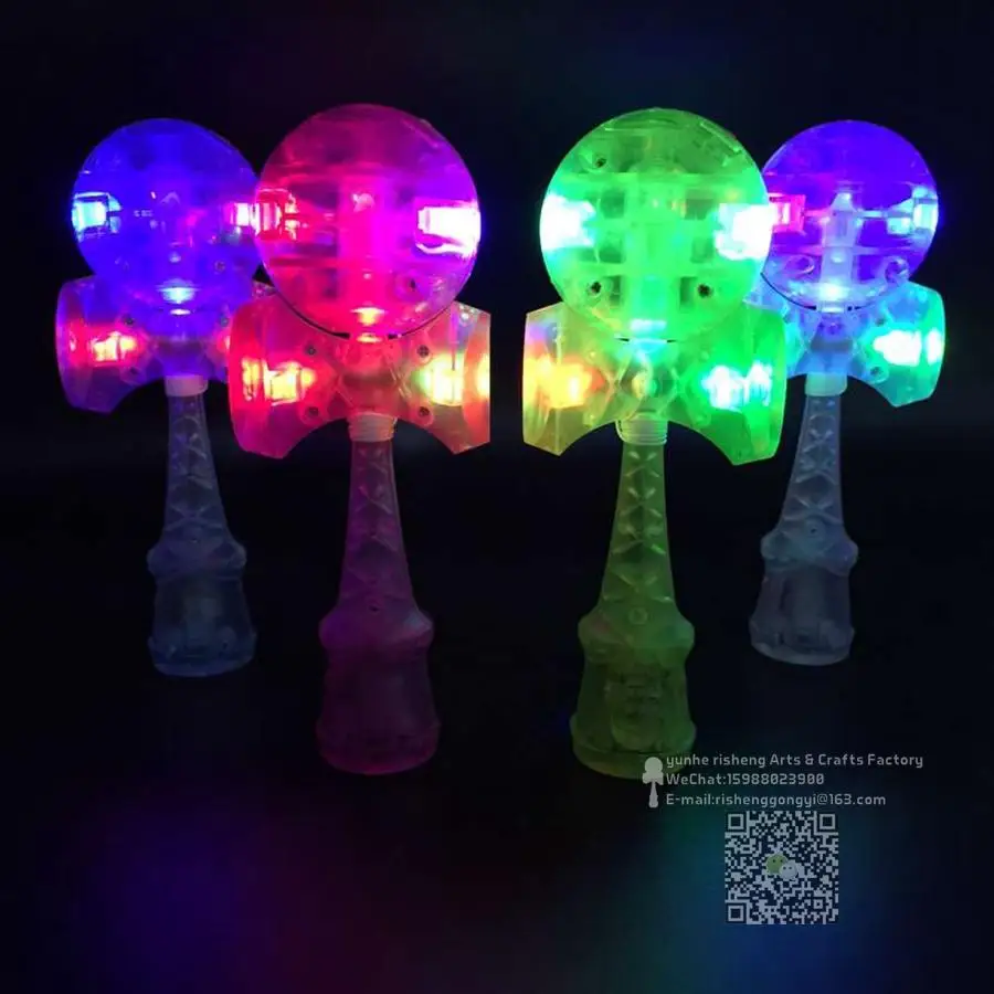 TWB розничная продажа kendama LED пластик|led disco|led pirled mac |