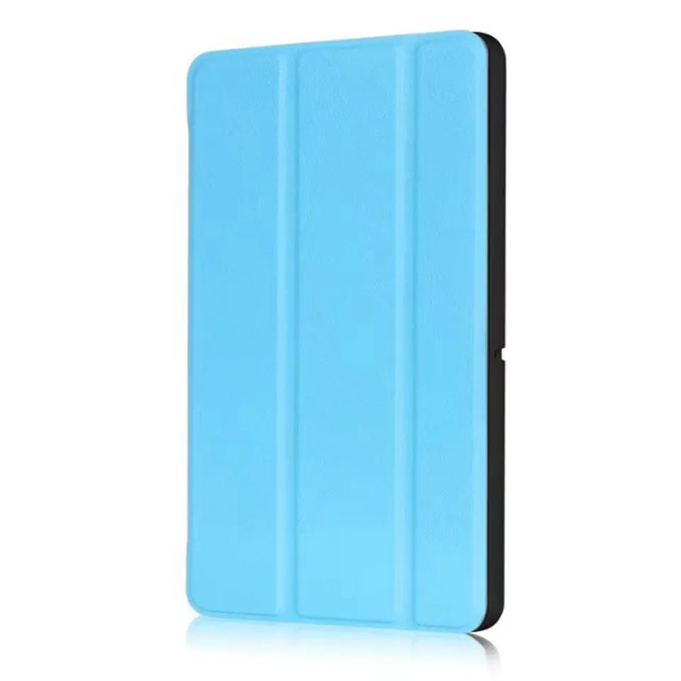 sky blue Складной магнитный чехол для huawei MediaPad T3 10 AGS-L09 AGS-L03 Honor игровой коврик 2 9,6 дюймов планшет Funda Coque Capa+ пленка+ ручка - Цвет: sky blue