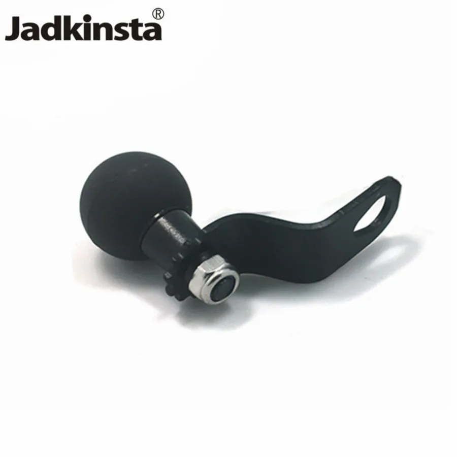 Jadkinsta 360 градусов шариковая головка вращается на мотоцикл основание Угловое Z тип с 1 дюймовым шаровой головкой адаптер работает для ram крепления для GoPro