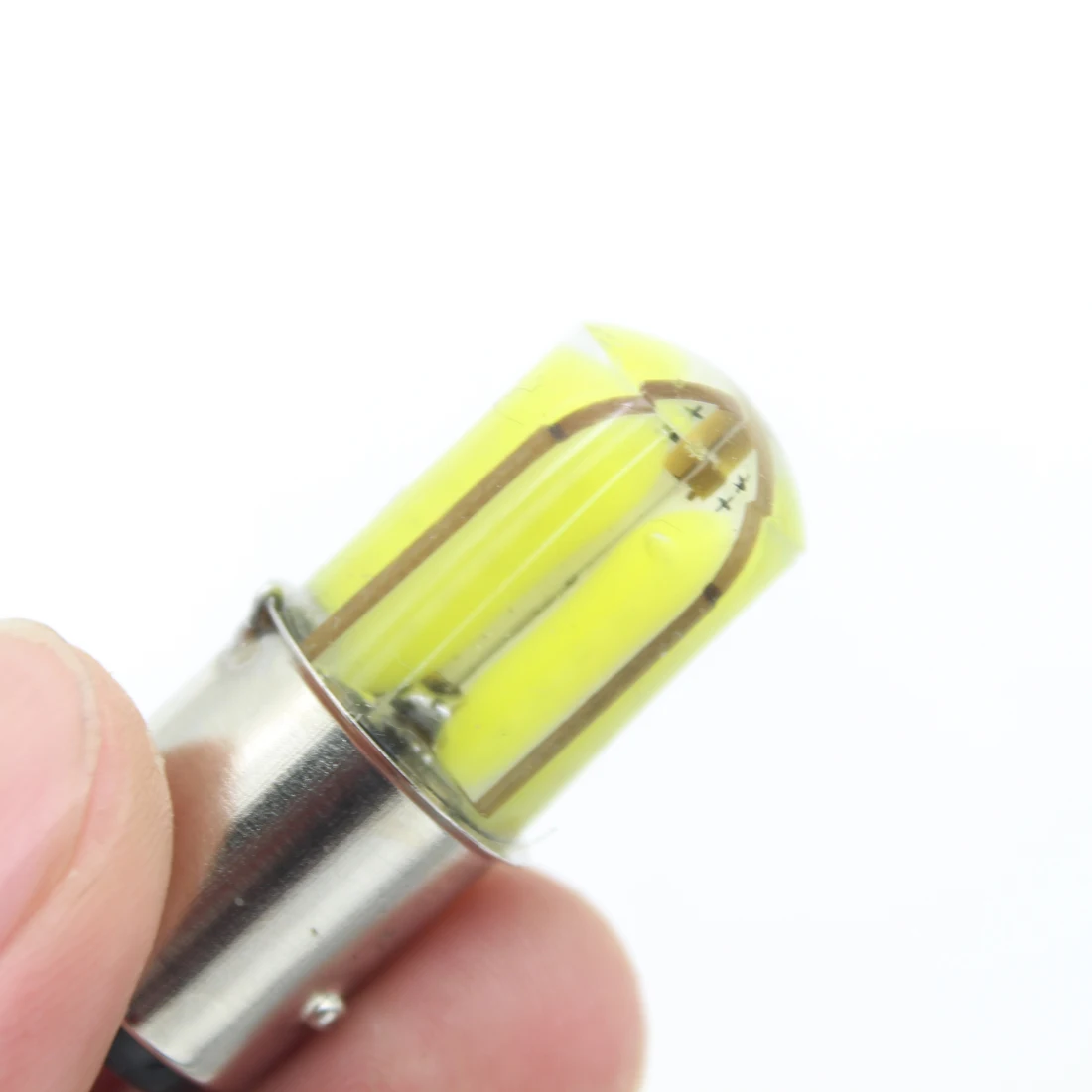 Dongzhen 2x1156 BA15S 382 P21W COB Светодиодный фонарь обратный конец поворота дневного света