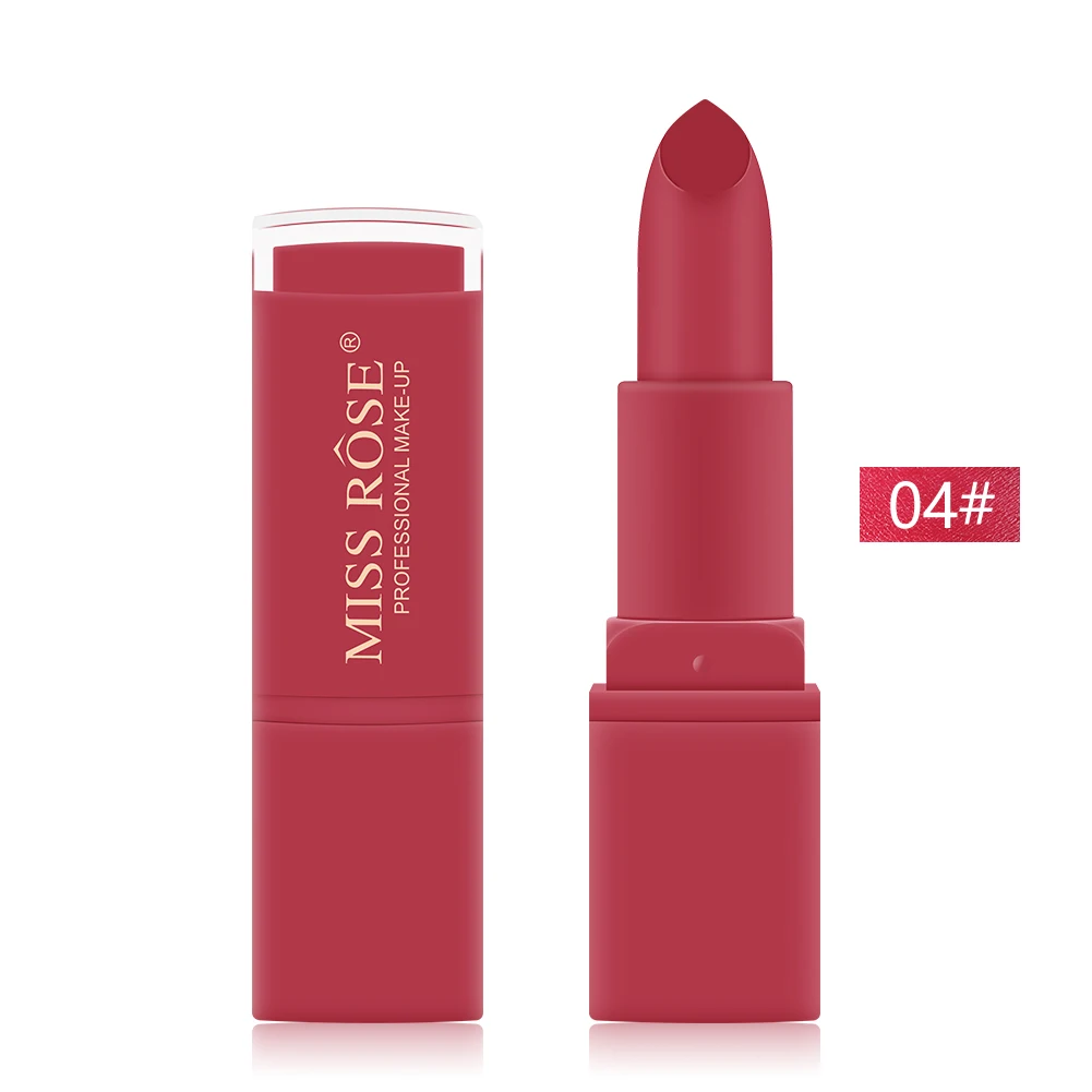 Матовая губная помада, 12 цветов, сексуальная, бархатная, водостойкая, стойкая, для макияжа