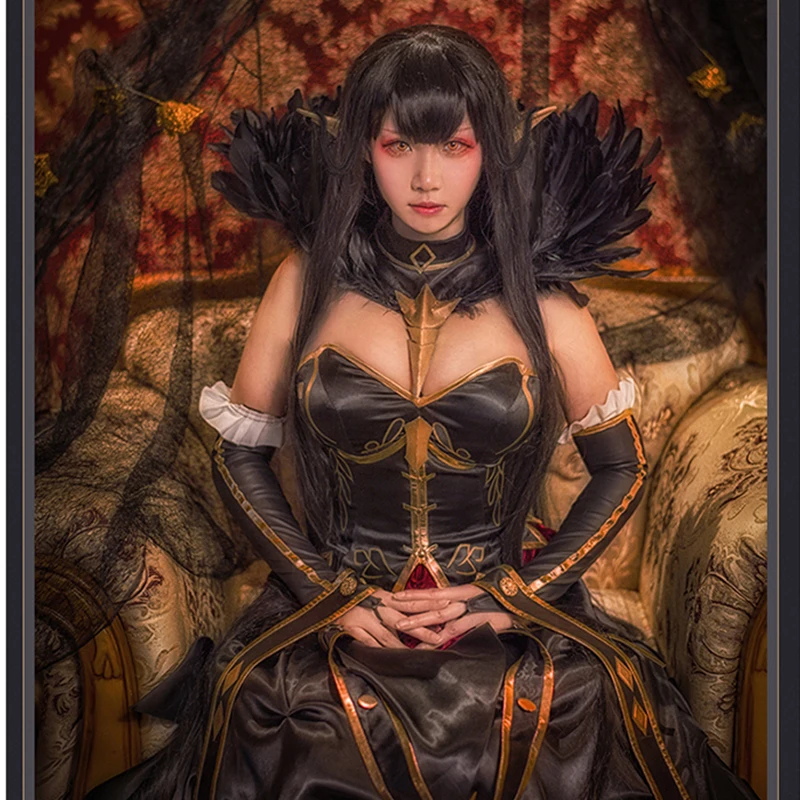 Игры Fate/Grand Order Косплей костюмы FGO Semiramis Sammu-ramat платья синтетические парики волосы для женщин девочек одежда на Хэллоуин