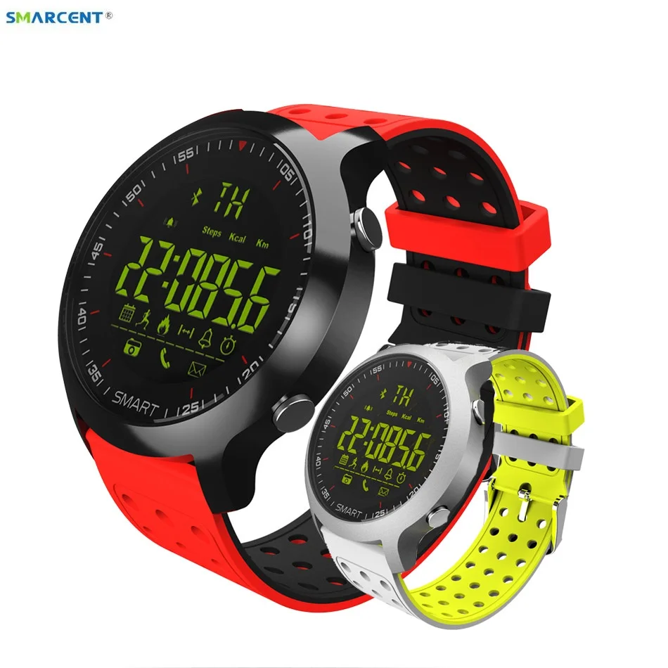 Смарт-часы SMARCENT EX18 5 АТМ водостойкие Bluetooth 4,0 звонки SMS напоминание Шагомер монитор сна Совместимость Android iOS
