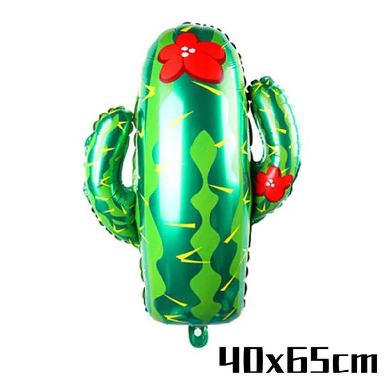 1pcs Style7 Тропический вечерние фламинго и ананасы воздушные шары пальмовых листьев декорации в стиле Гавайской вечеринки летние пляжные декор для девочек на первый день рождения, вечерние - Цвет: 1pcs Style7