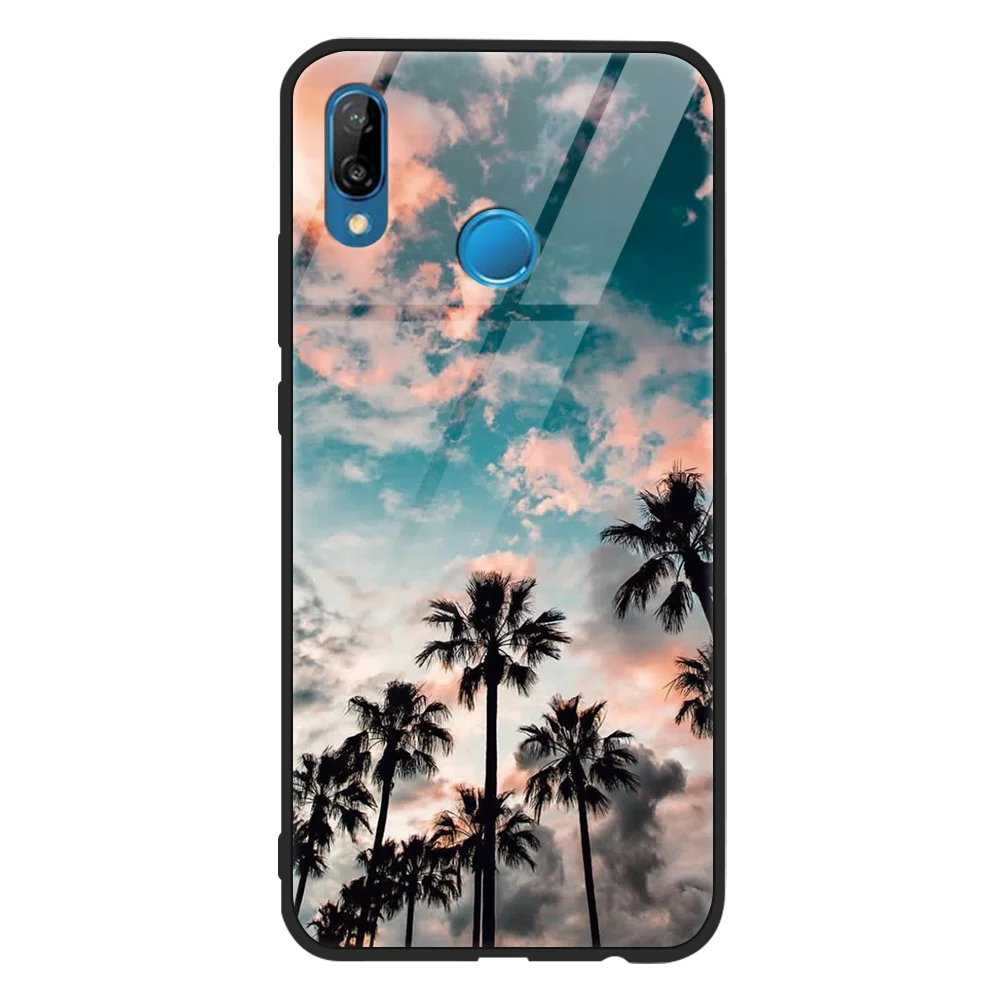 yswuyun Чехол King queen из закаленного стекла для huawei P20 P9 P10 Plus mate 20 9 10 Pro Lite Funda для Honor 9 10 Lite 8X 7A Pro Модный чехол - Цвет: yswuyun