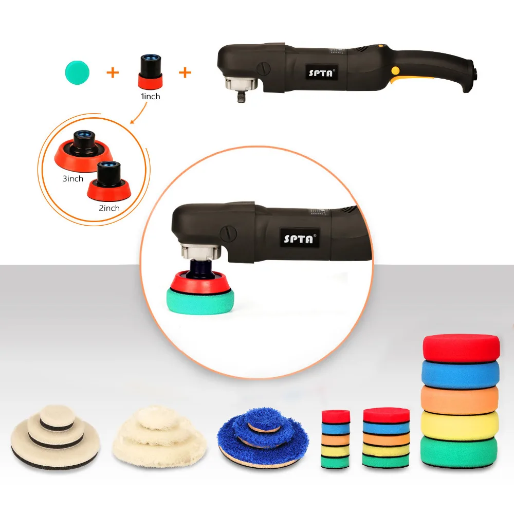 27 шт. буфер для полировки набор полировальных подушек Набор насадок с резьбой 5/8