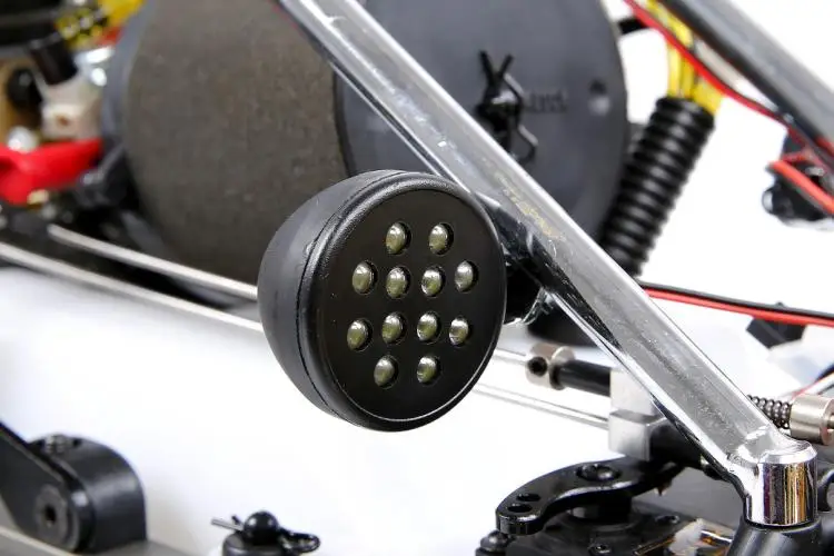 RUFAN Rovan 1/5 масштаб Baja 5B 450 45CC бензиновый двигатель сплав Передний Задний рычаг со светодиодной подсветкой симметричное рулевое управление RC 2WD грузовик
