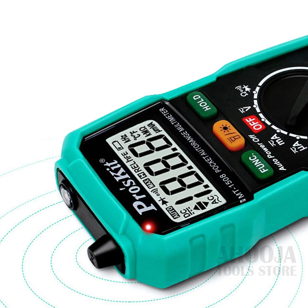 Умный Карманный мультиметр Pro'skit Цифровой точный измерительный прибор с