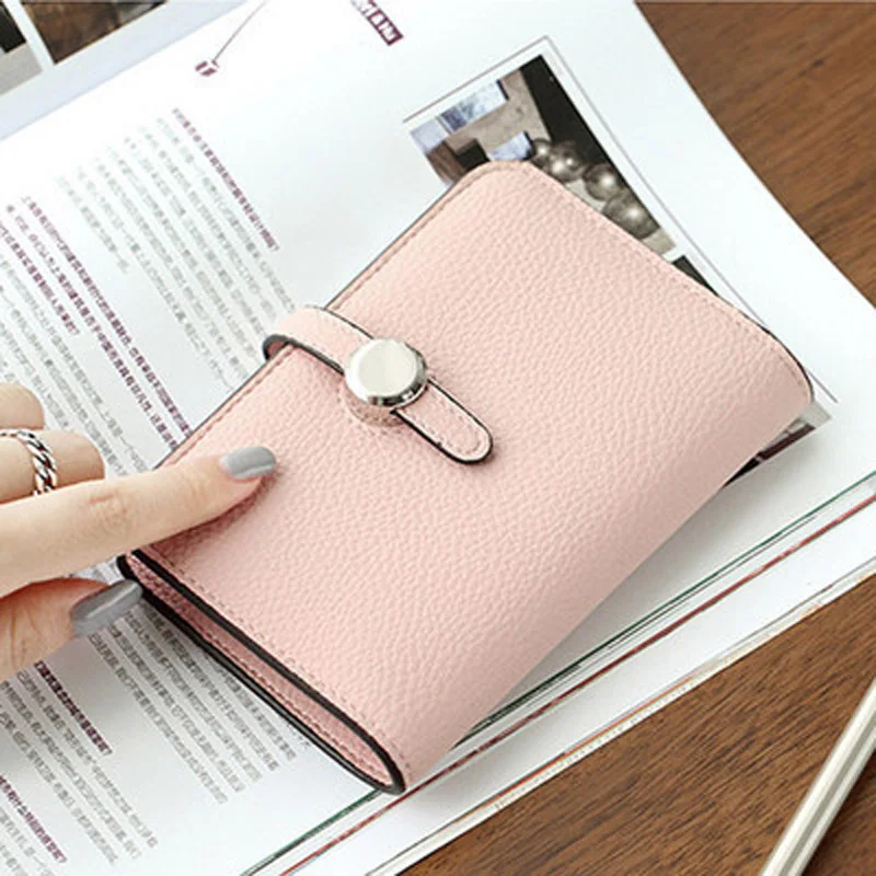 Стандартный женский кошелек кожаные сумки женские модные однотонные мини-клатчи