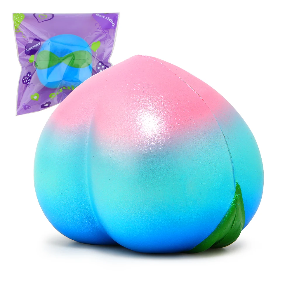 Колоссальный Мягкая Радуга Мягкий Массажер Крем Ароматические супер медленный