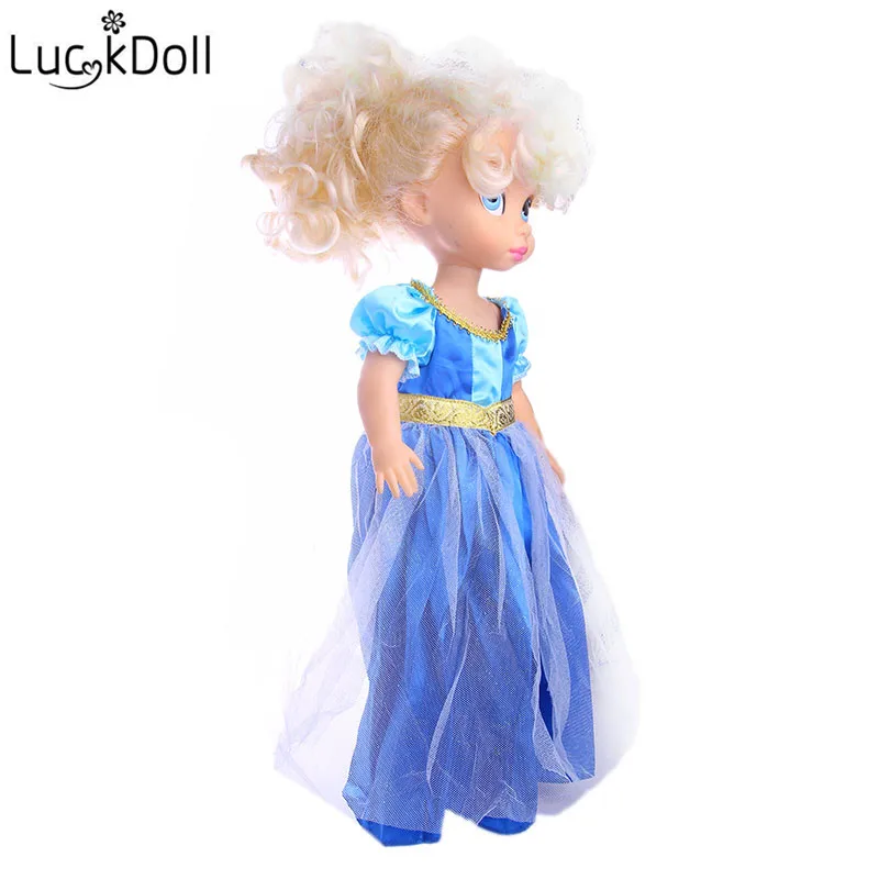 Кукла LUCKDOLL 2018 новое синее платье BJD для 1/6 кукол аксессуары 28 см Детская Одежда |