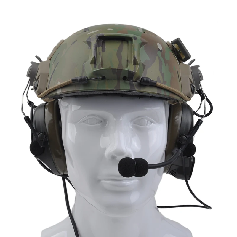 SEIGNEER Тактический Comtac I гарнитура для быстрых шлемов страйкбол открытый охотничий