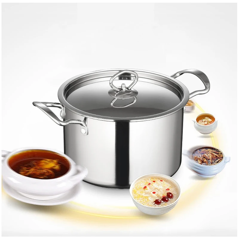 Посуда из нержавеющей стали с крышкой | Дом и сад