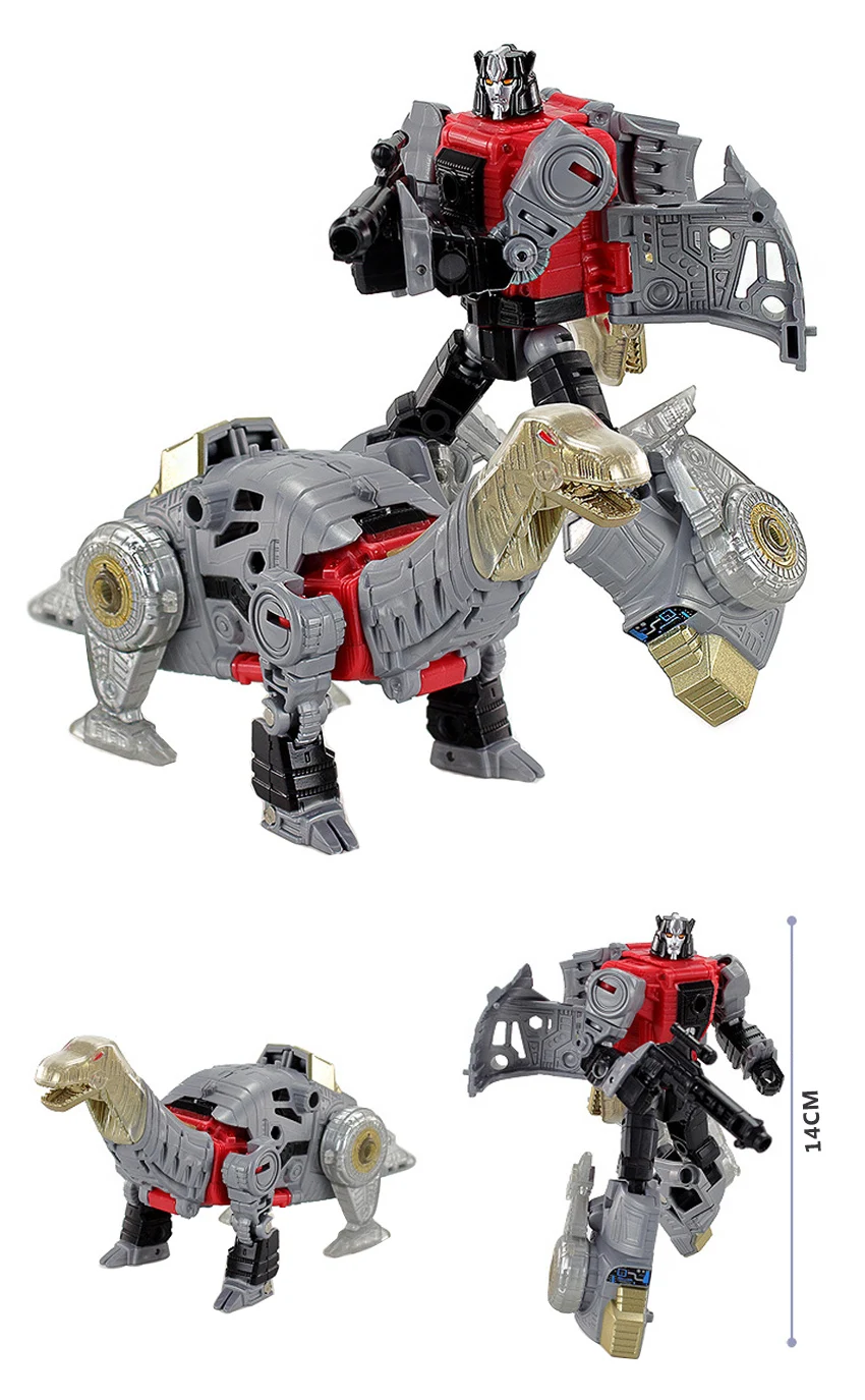 5 в 1 Dinobots Combiner Megazord экшн-фигурка трансформация Гримлок шлак Snarl Sludge Swoop Dinobots деформация робот-игрушки