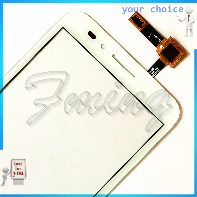 Сенсорный экран RUBINZHI для Alcatel One Touch Go Play OT7048 OT 7048 7048X дигитайзер сенсорного экрана