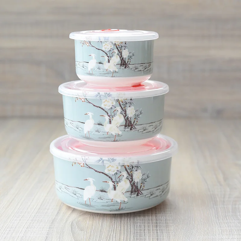 Бутик Европейский ручная роспись белый кран керамика костяного фарфора чаша