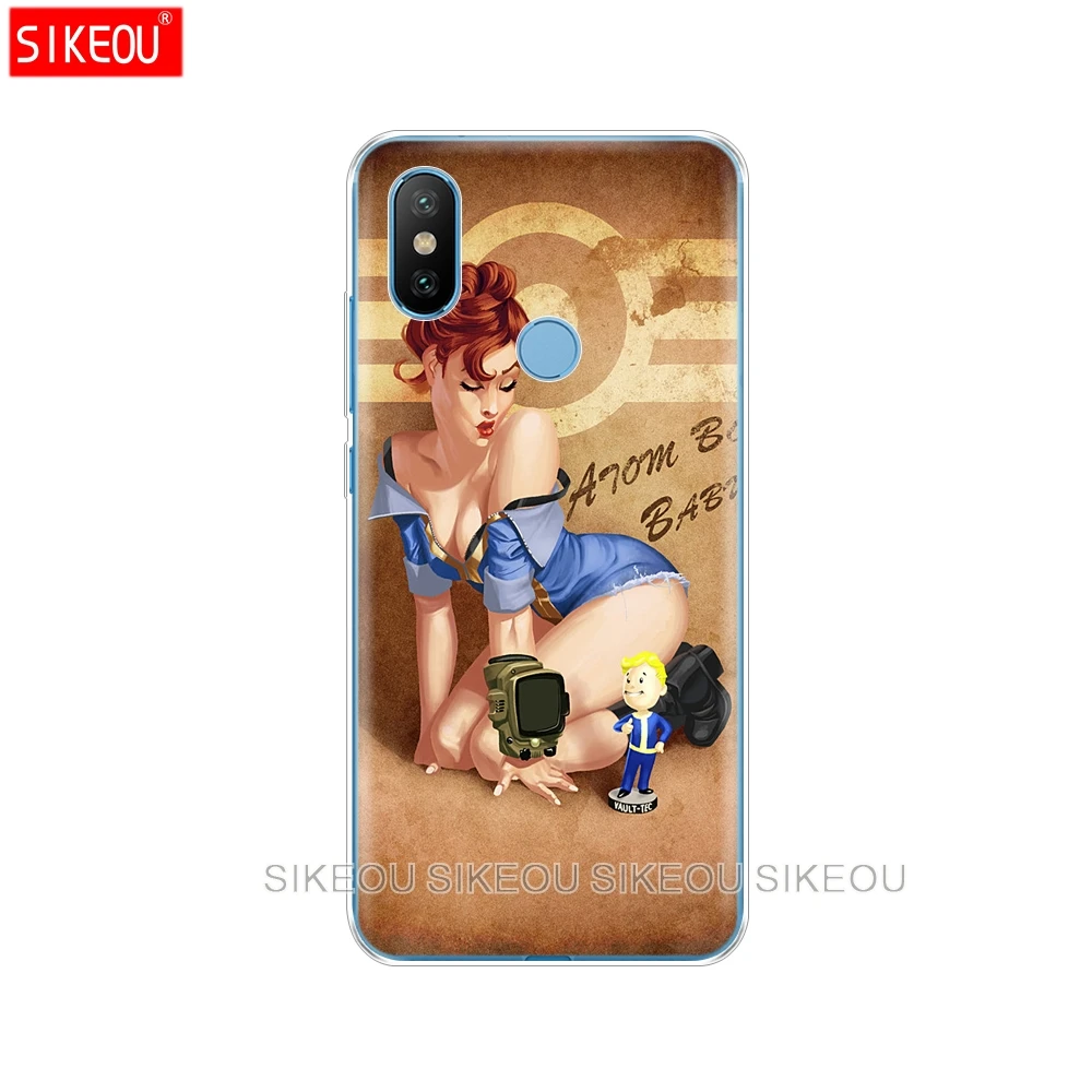 Силиконовый чехол для Xiaomi Mi 8 8SE A1 A2 5 5S 5X 6 Mi5 MI6 NOTE 3 MAX Mix 2 2S Black Isle Studio game Fallout|Бамперы| |