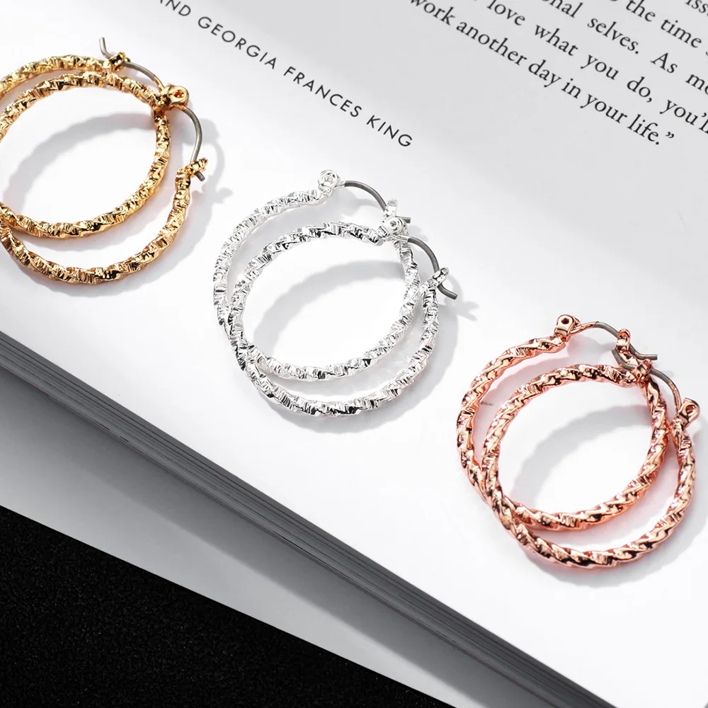 Neoglory цвет средней текстуры три пары крючок подростковые девушки брендовые