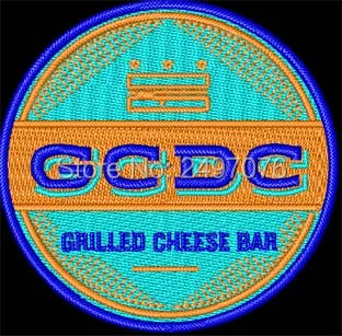 Бесплатная доставка нашивки или значки с логотипом gcdc для глажки одежды|custom