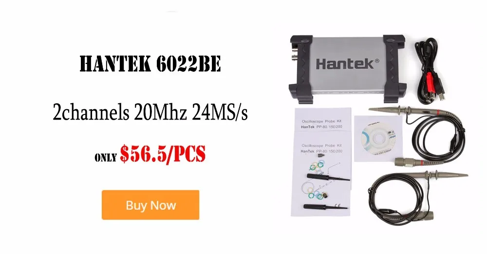 Hantek PSO2020 цифровой мультиметр осциллограф USB Ручной Портативный Ручка Osciloscopio 20 МГц полоса пропускания+ 1 канал логический анализатор