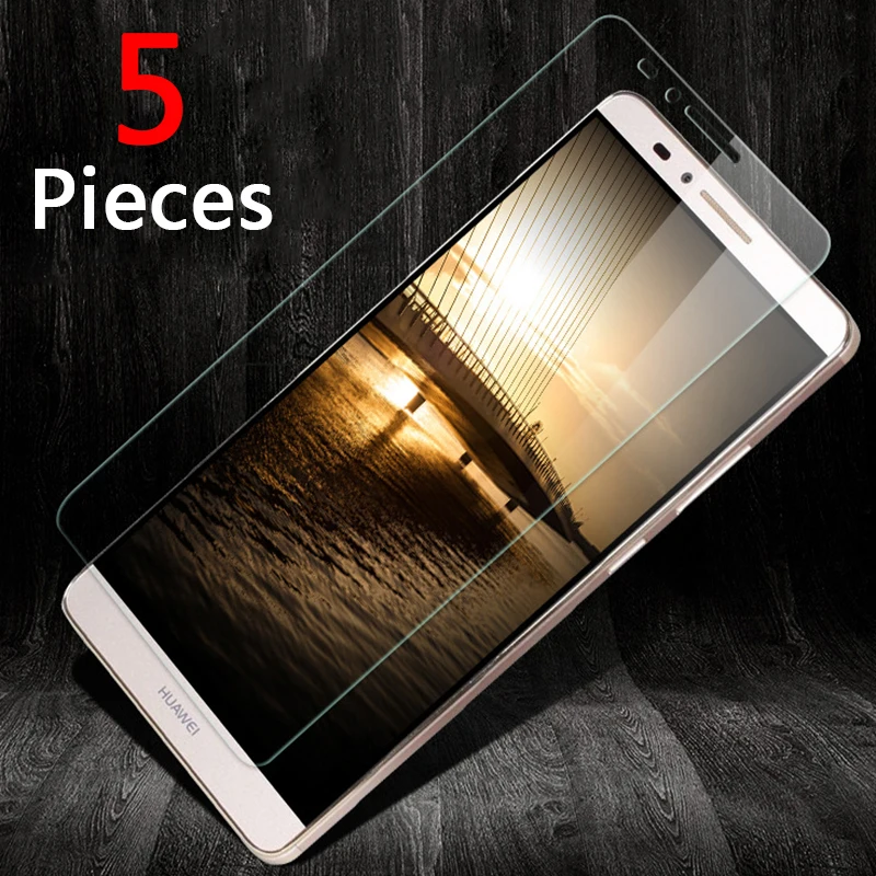 Для huawei Ascend mate 7 8 9 p10 p10plus Honor 7 8 5c 6x v9 защитная пленка из закаленного стекла 2.5D с закругленными краями 9H