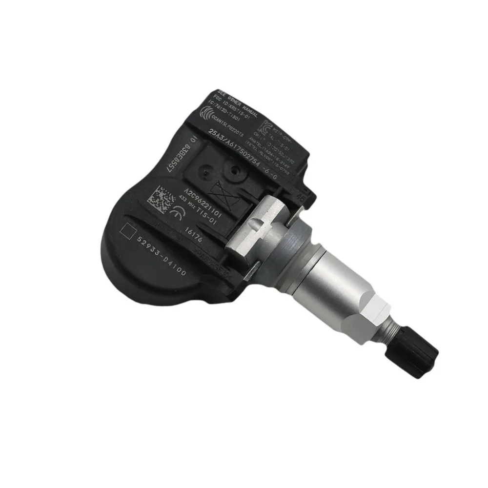 52933 D4100 52933D4100 новый датчик давления в шинах TPMS для Optima Sportage Sorento Genesis Ioniq Niro VELOSTER