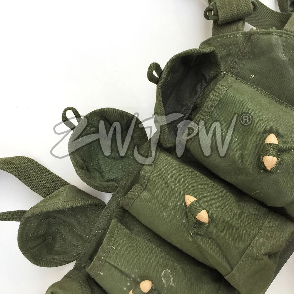 Оригинал WW2 китайская военная армия Вьетнамская война SKS/Тип 63 Холщовая Сумка для