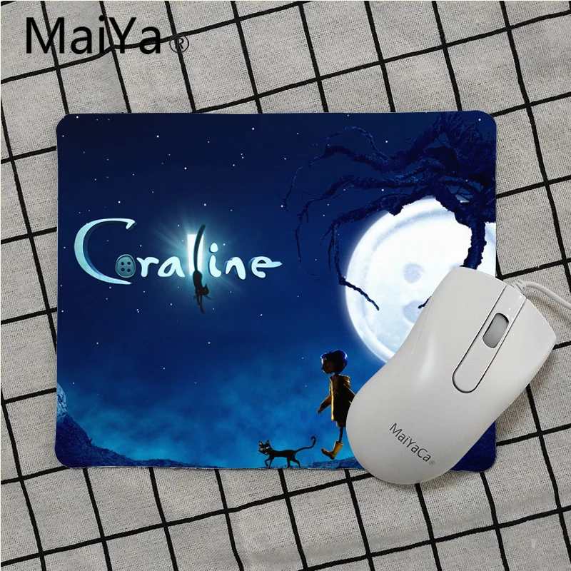 Maiya высокое качество фильм Coraline индивидуальные ноутбук игровой коврик для мыши Лидер продаж подставка под руку мышь