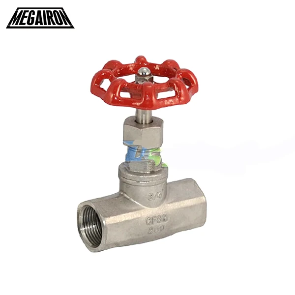 Шаровой клапан MEGAIRON BSPT мама DN20 3/4 дюйма из нержавеющей стали SS316 CF8M сверхмощный