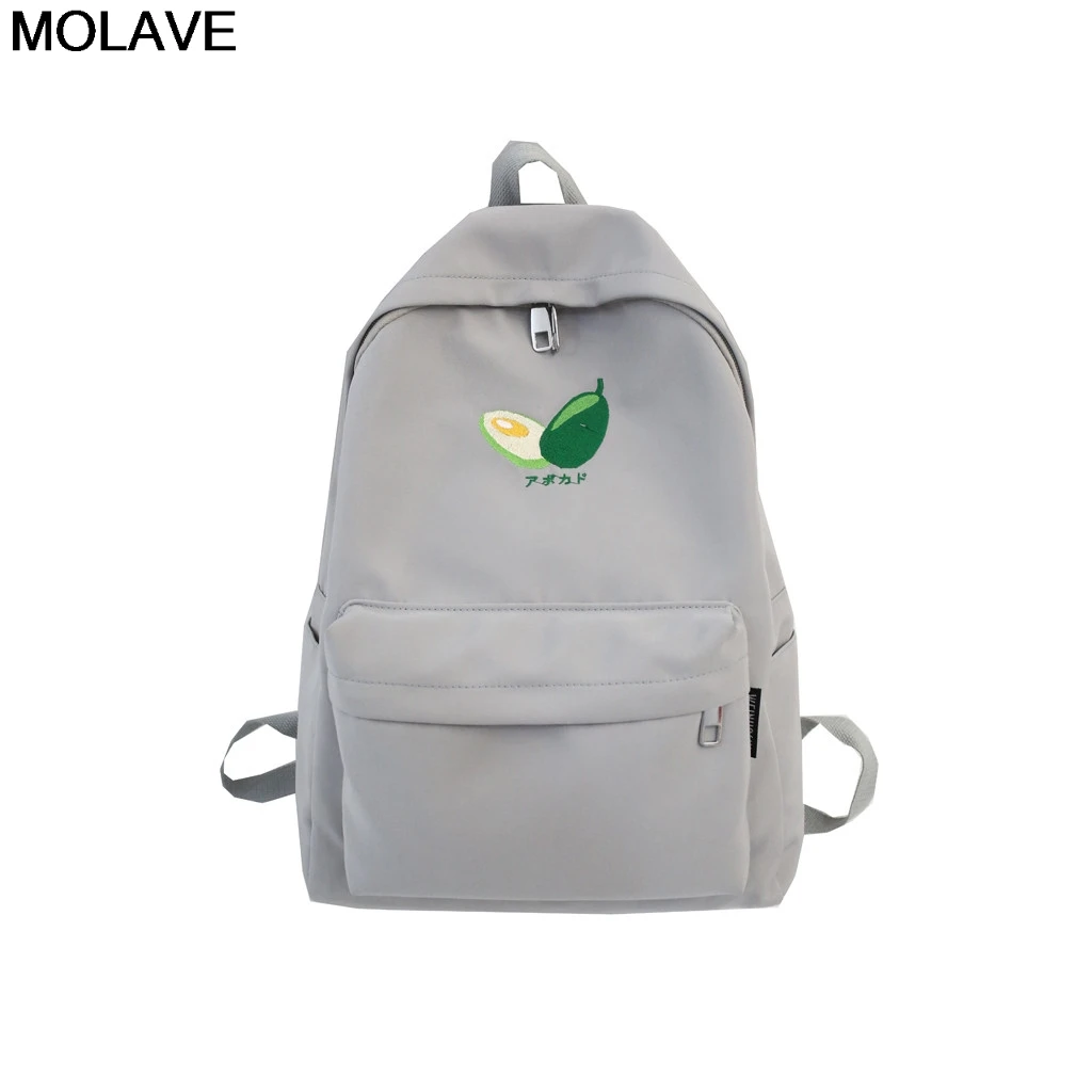 MOLAVE рюкзак женская мода авокадо Печать Дети Мальчики Девочки bookbag Студент Путешествия Рюкзак carteras mujer de hombro y bolsos