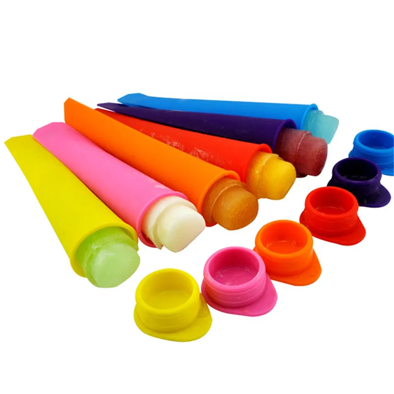 Силиконовые Лед Поп Плесень Popsicle чайник Замороженные лоток DIY Инструменты для