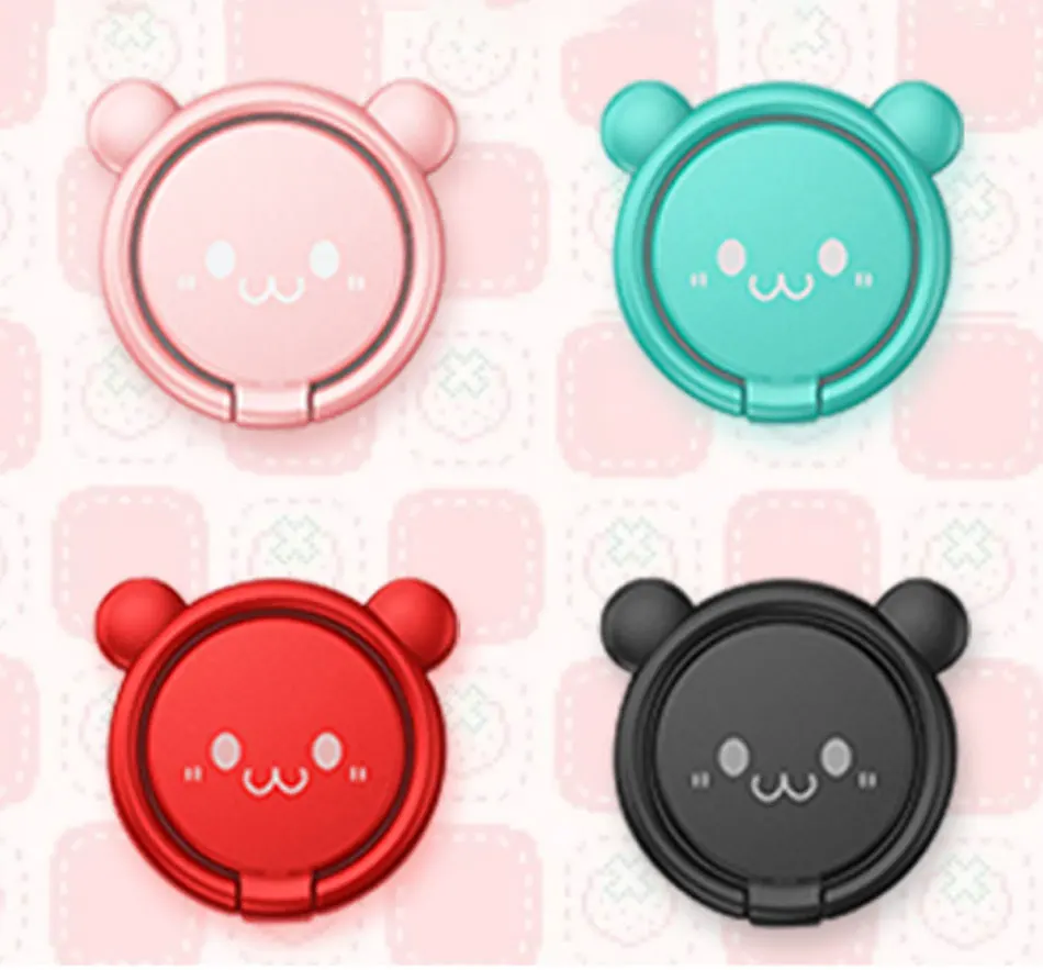 Cute Cartoon Mobile phone grip bracket phone expanding stand phone finger ring holder for phones for iphone x xs 8 xiaomi redmi
