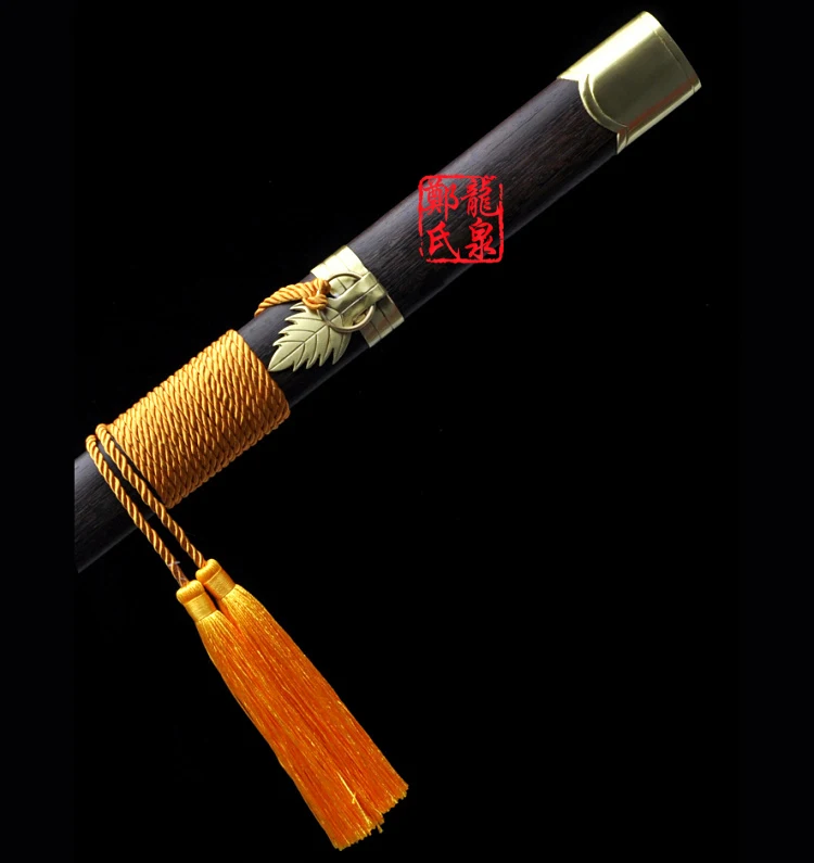 Античный китайский меч гибкое лезвие сложенная сталь ручной работы прямые мечи