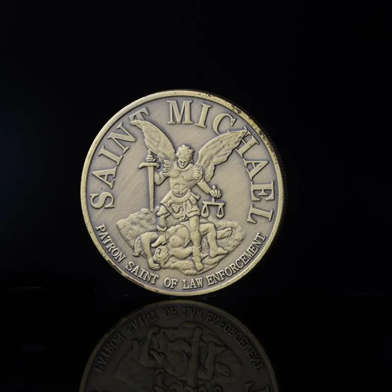 Сейнт Майкл вызов монеты Американский Питтсбург Полицейский отдел сувенир