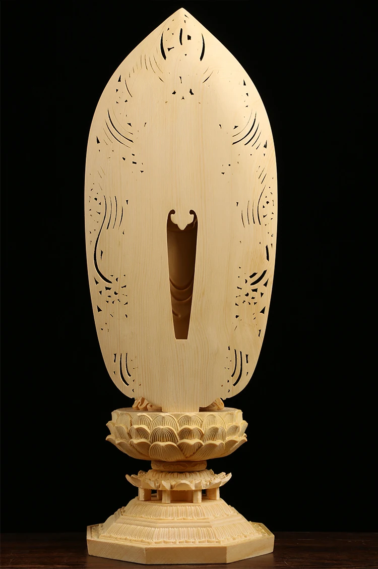 Деревянный Будда богиня Hinoki Bouddha фигурки Гуаньинь дух Статуэтка домашний декор на день рождение, буде estatua s для дома