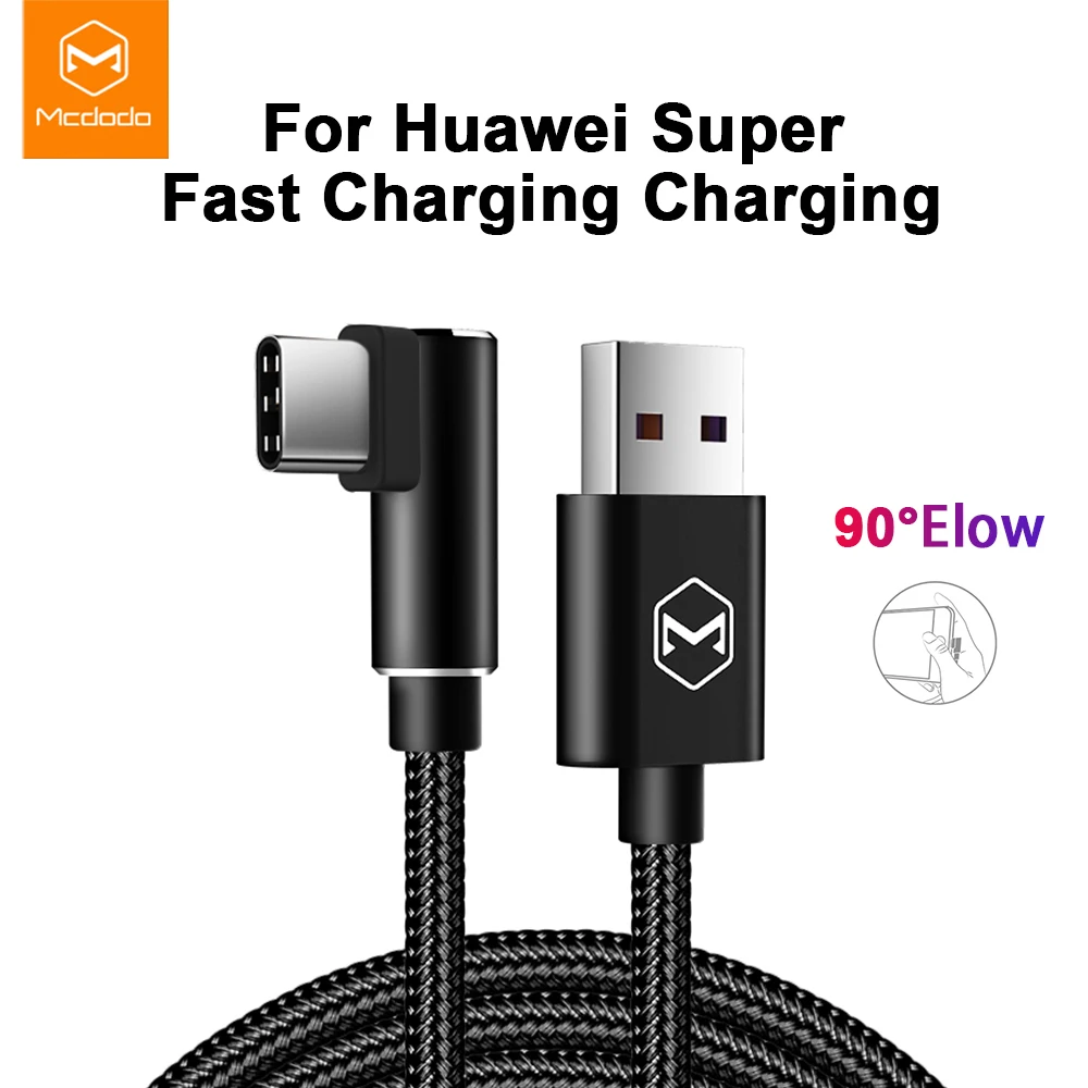 Mcdodo usb type C 5A кабель для huawei супер быстрая зарядка USB QC 4 0 передачи данных mate 20 Pro P30