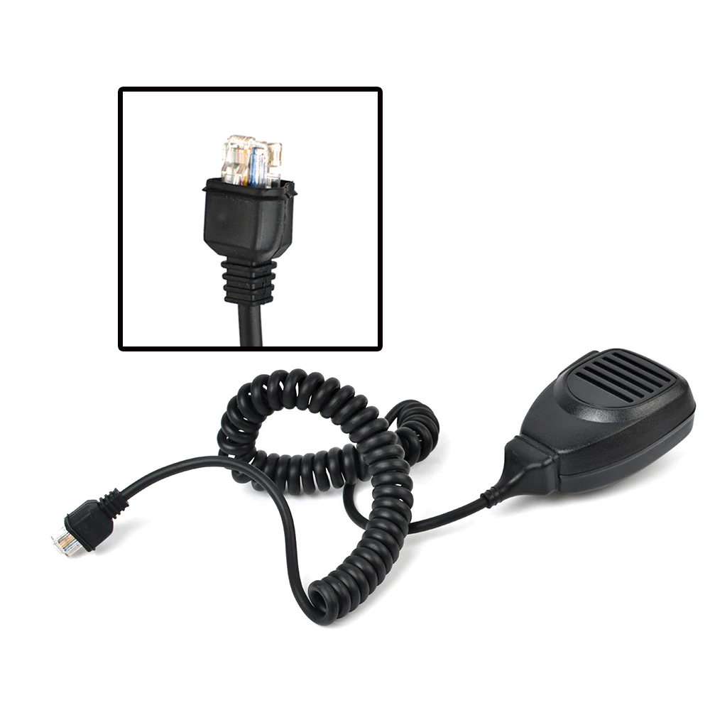 10 шт. HYS KMC 30 Walkie Talkie мобильного радио микрофон Slim Line ручной Динамик 8Pin для KenwoodTK 868 TK