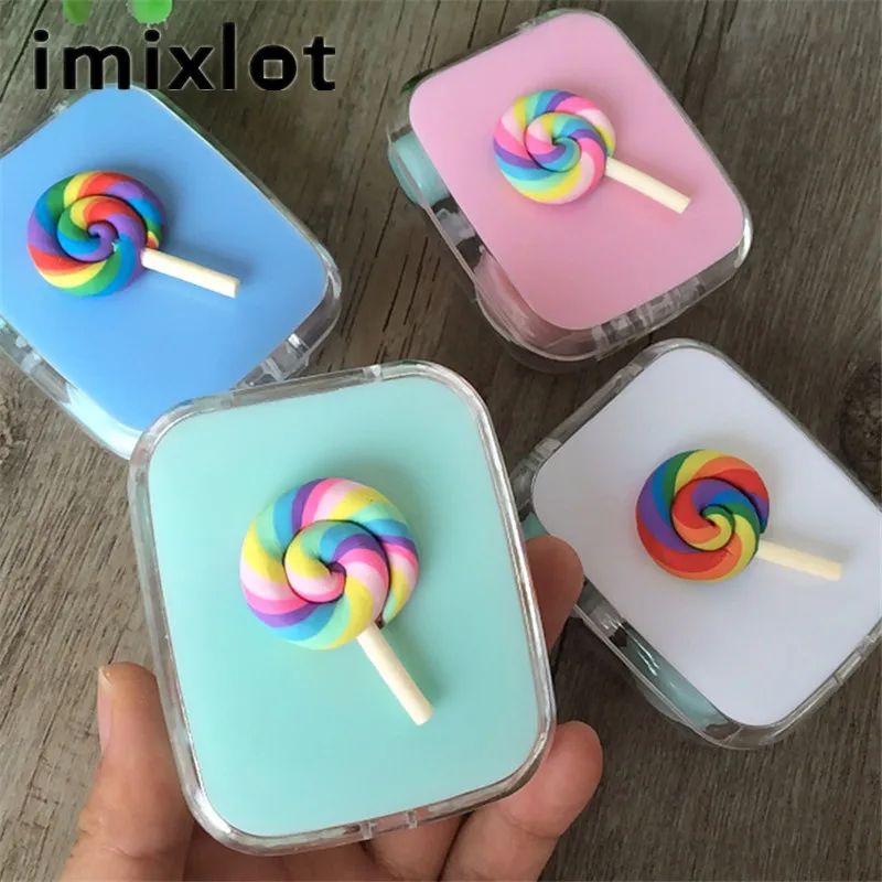 Чехол IMIXLOT для контактных линз женщин и девушек Лидер продаж|Очки аксессуары| |