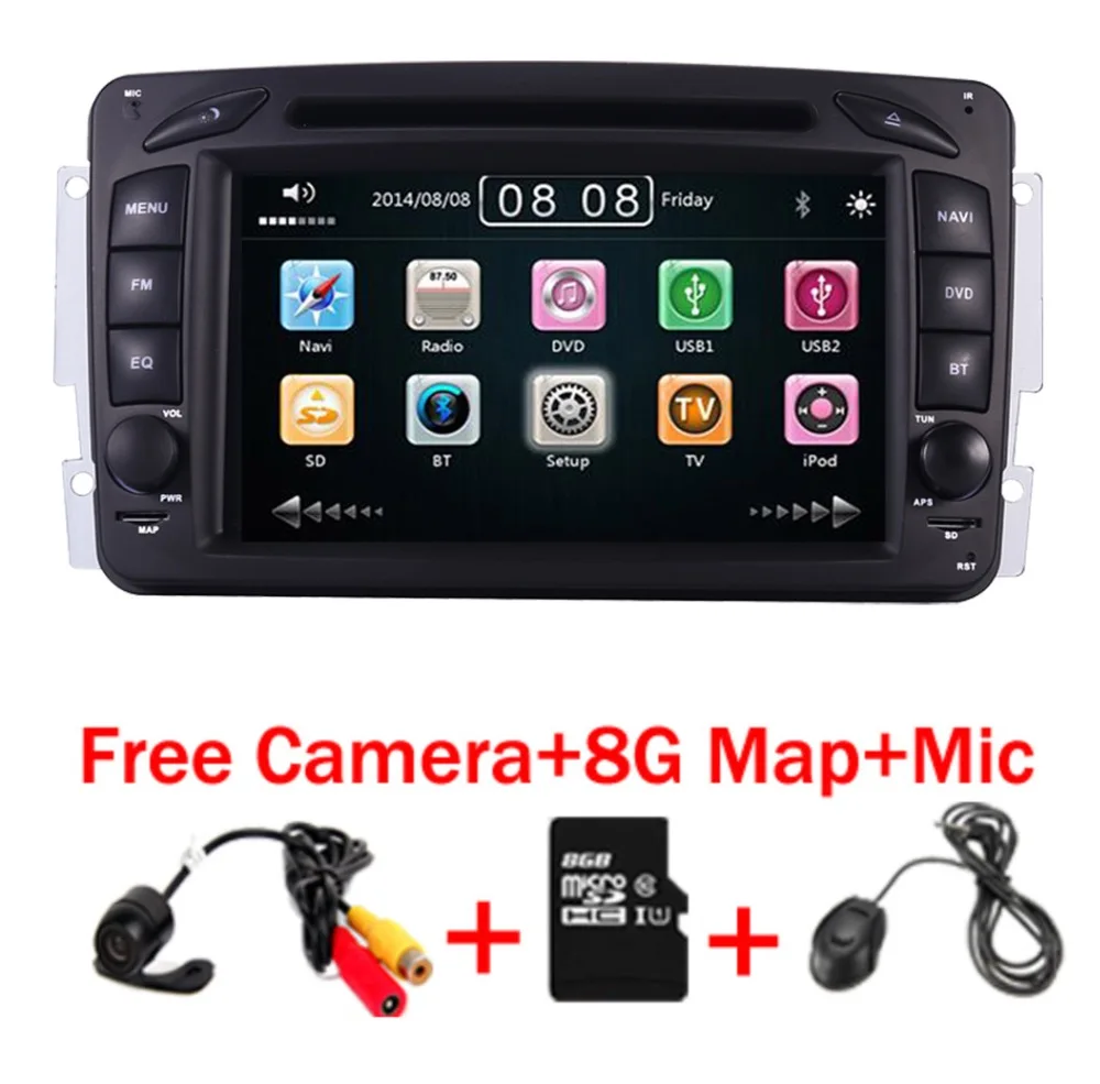 " Сенсорный экран автомобильный DVD gps для Mercedes Benz W209 W203 W168 м W163 W463 виано W639 Вито Vaneo 3g стереоплеер USB SD карта