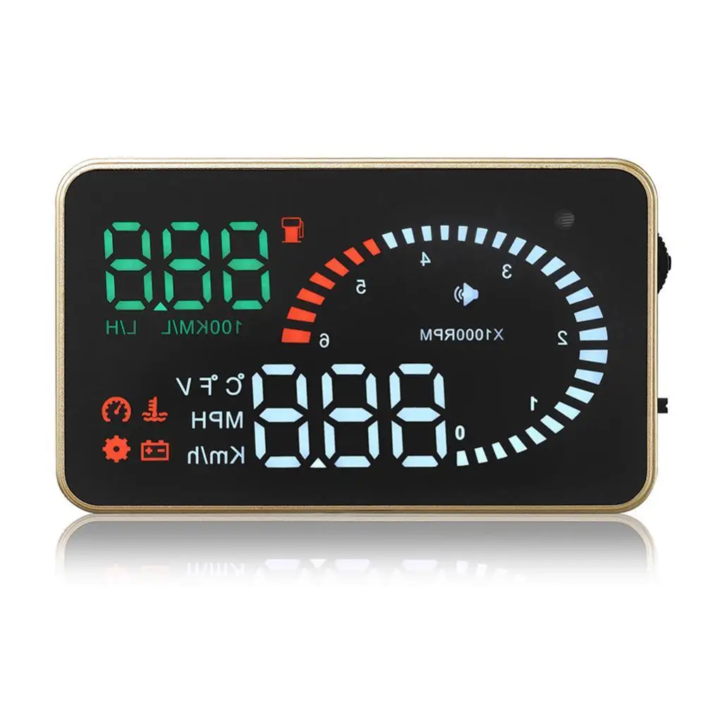 

X6 3.5Inch Head up Display Car HUD GPS Speedometer Digital Overspeed Warning