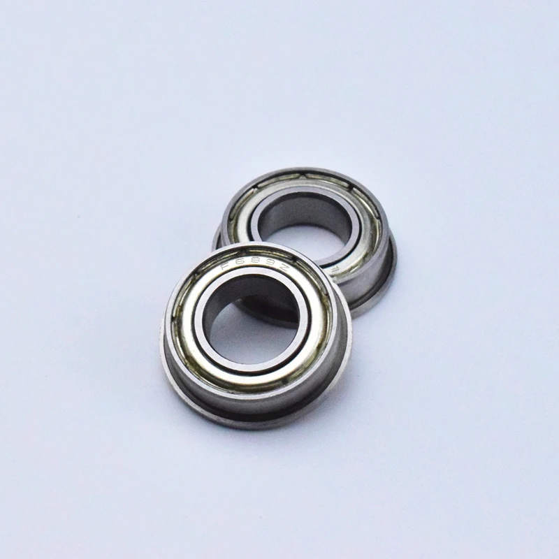 F689ZZ 9*17*19*5*1 1 (мм) 10 шт. Бесплатная доставка F689 689 F628/9ZZ фланцевые подшипники