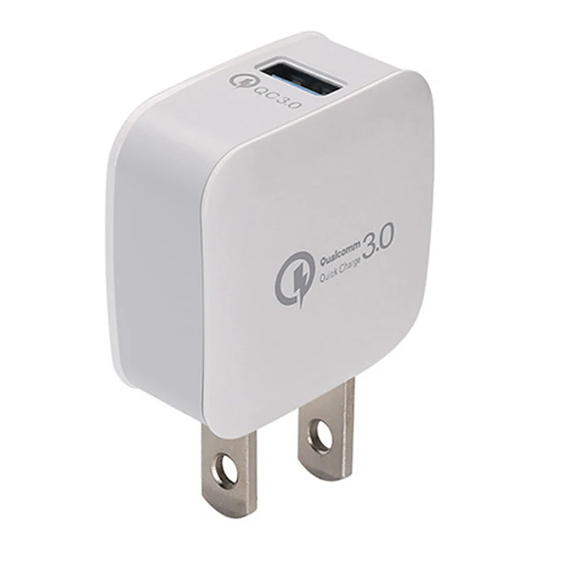 Штепсельная Вилка EU/US Quick Charge 3 0 5V 3A зарядное устройство для телефона USB iPhone