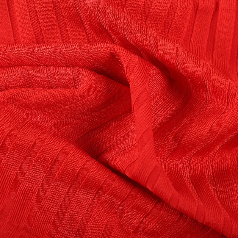 T012 красный с плеча оборками шеи ruched сексуальный женский укороченный топ
