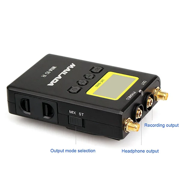 WM10 WM-9 WM8 UHF беспроводной микрофон системы канала петличный нагрудный микрофонный приемник передатчик для DSLR Canon sony рекордер