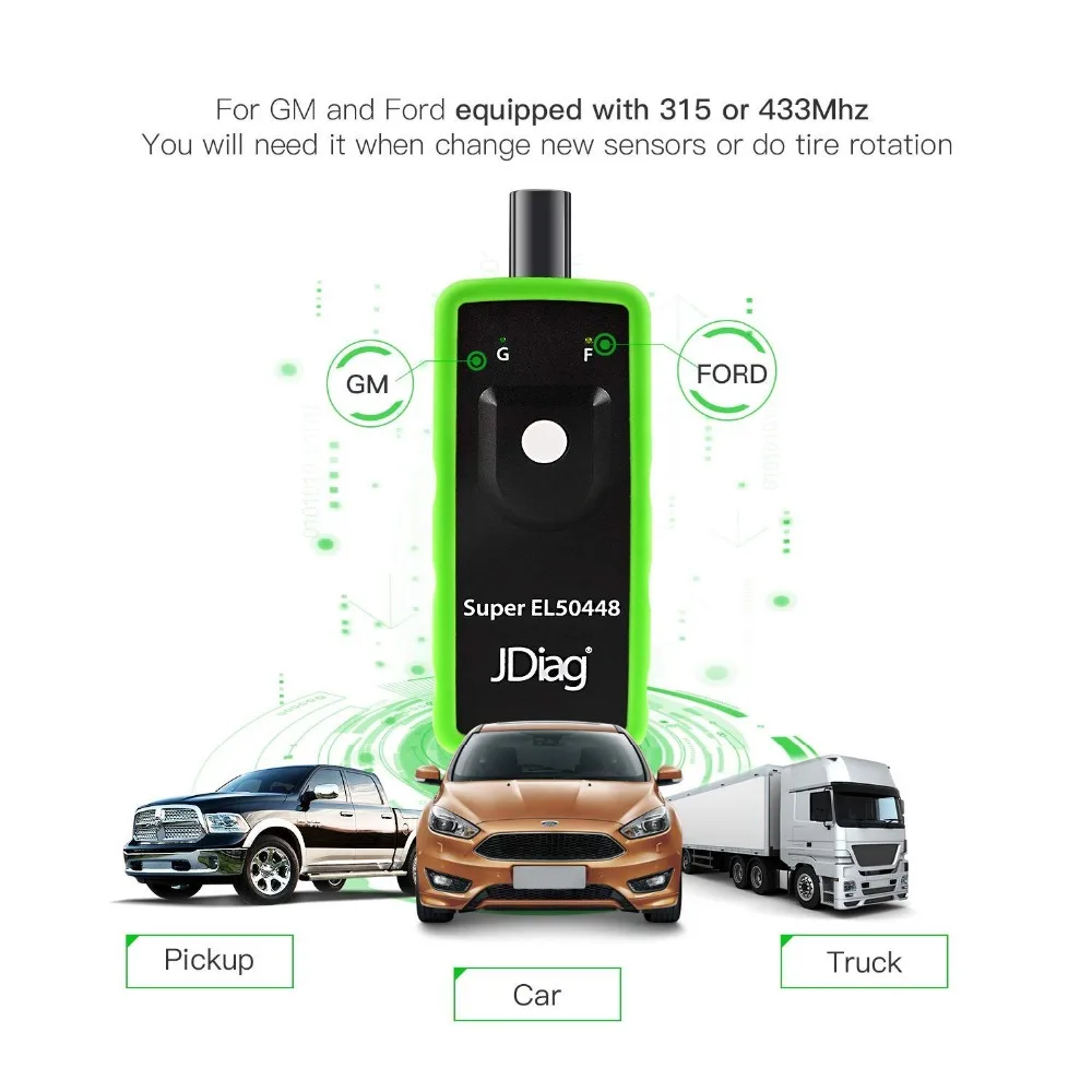 Для GM и Ford автомобилей TPMS шин давление мониторинга системы сенсор переучивать