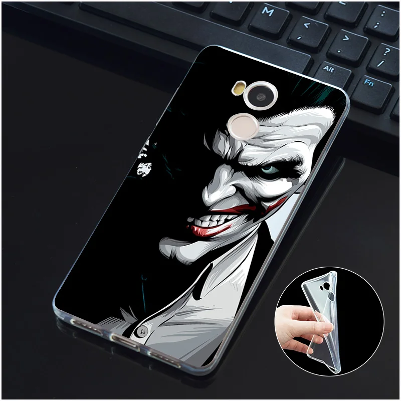 DREAMFOX L591 Joker Wonder Woman Soft TPU Silicone Case Cover For Xiaomi Redmi Note 3 4 5 Plus 3S 4A 4X 5A Pro Global |
