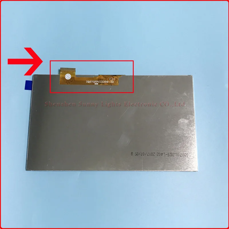 164*97 мм 30 pin Новый ЖК-дисплей Матрица для 7 &quotExplay Hit 3G планшет внутренний TFT ЖК-экран